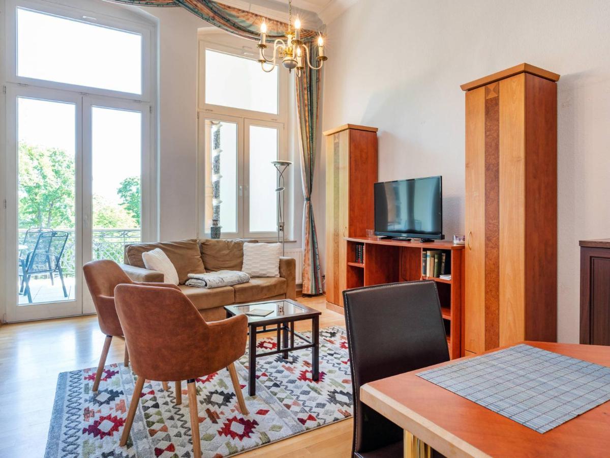 Kaiservillen Heringsdorf - 1-Raum-Appartement Mit Balkon Ik9 Luaran gambar
